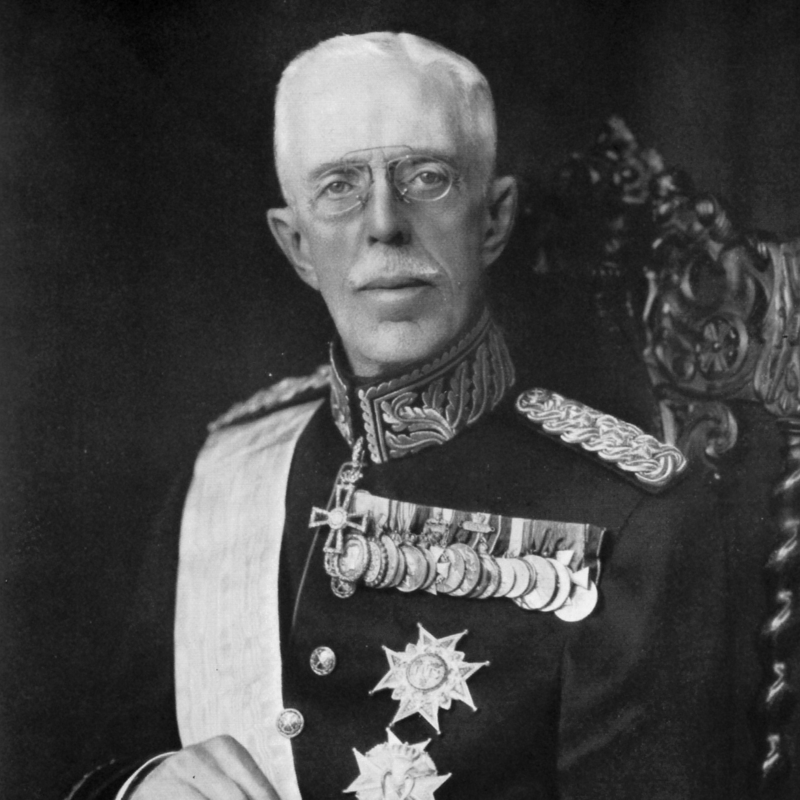 Portrait of King Gustaf V of Sweden