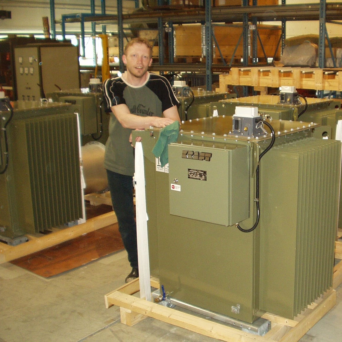 Electrostatic precipitator order in the Surte facility, 2000s
