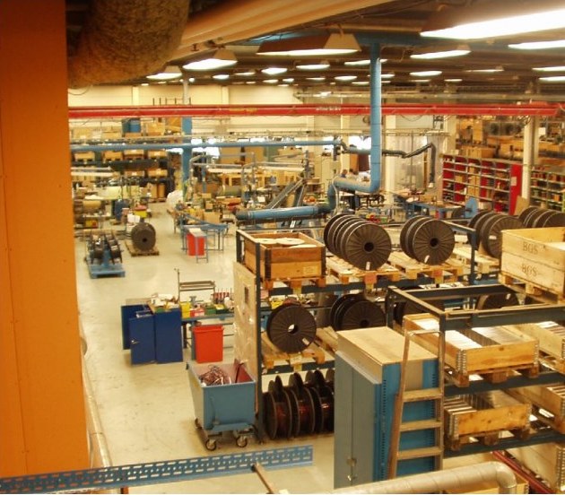 Surte facility — assembly area, 2004