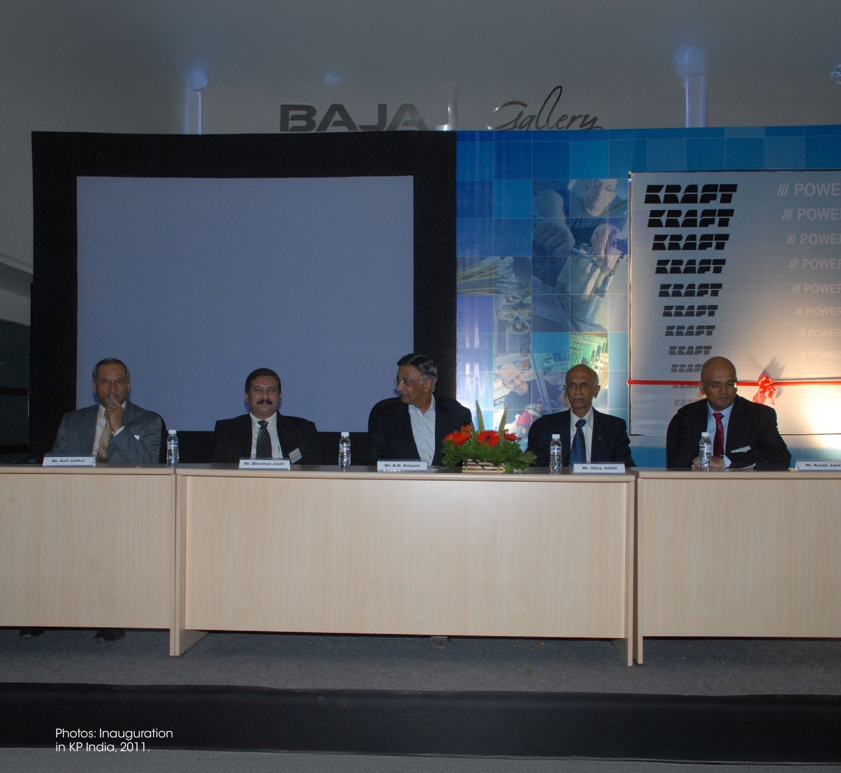 Inauguration ceremony, KP India, 2011