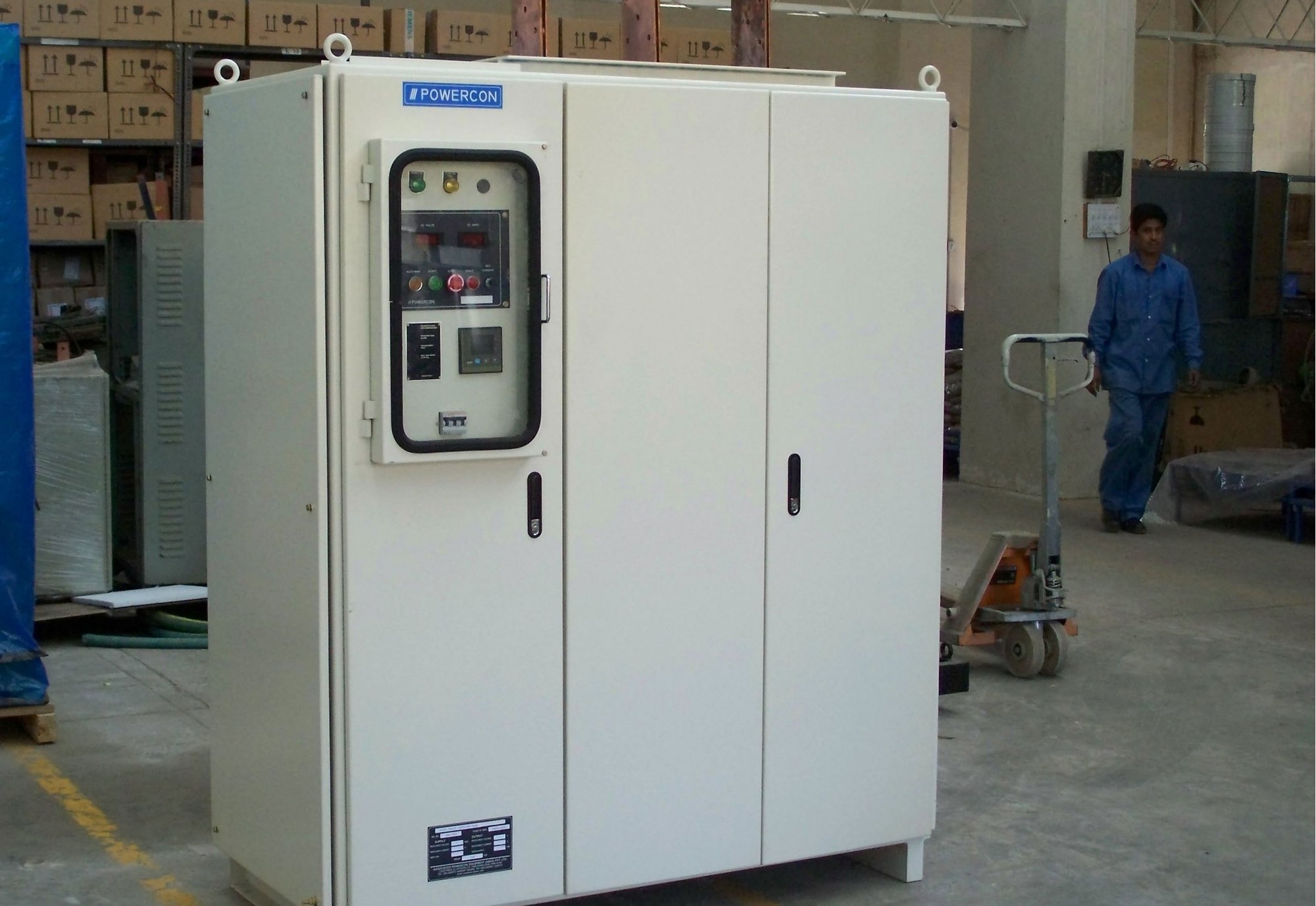 Water-cooled converter for hydrogen generation, 2009