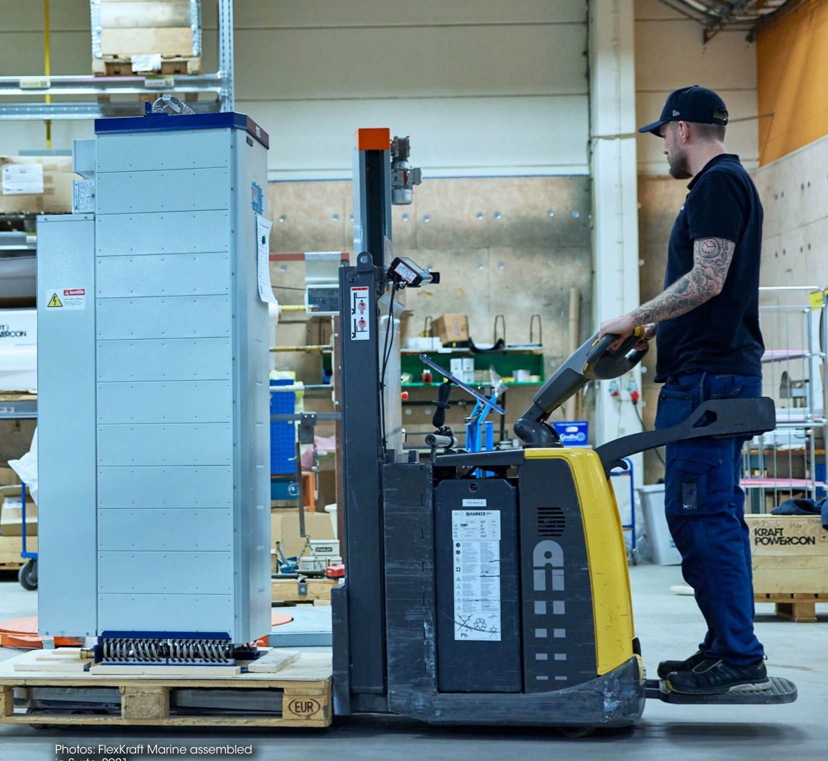 FlexKraft Marine assembled in Surte, 2021