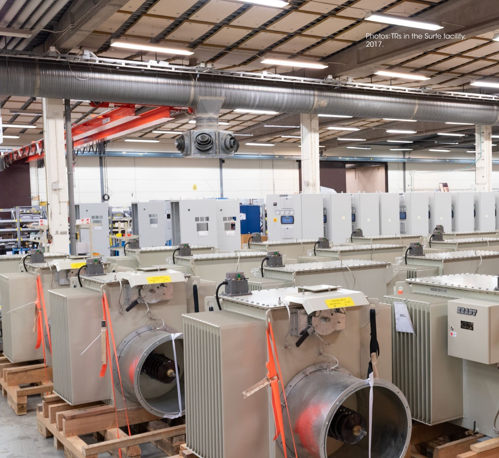 TRs in the Surte facility, 2017