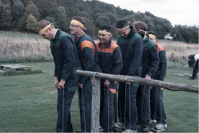 Team-building event Fånarna på farmen, 2018