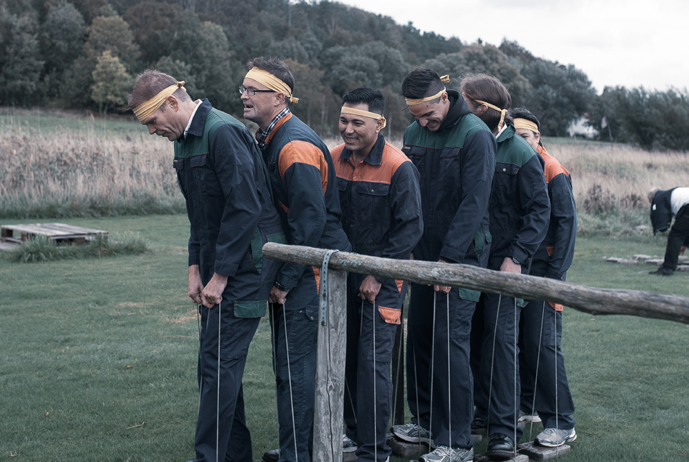 Team-building event Fånarna på farmen, 2018