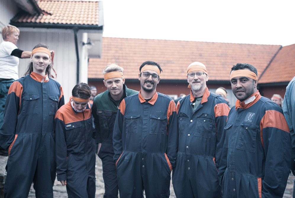 Team-building event Fånarna på farmen, 2018
