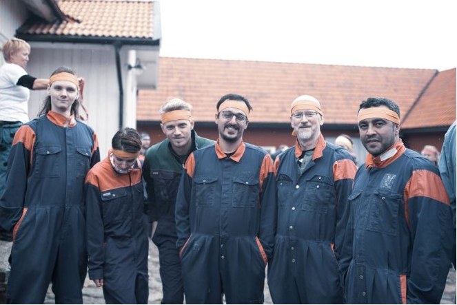 Team-building event Fånarna på farmen, 2018