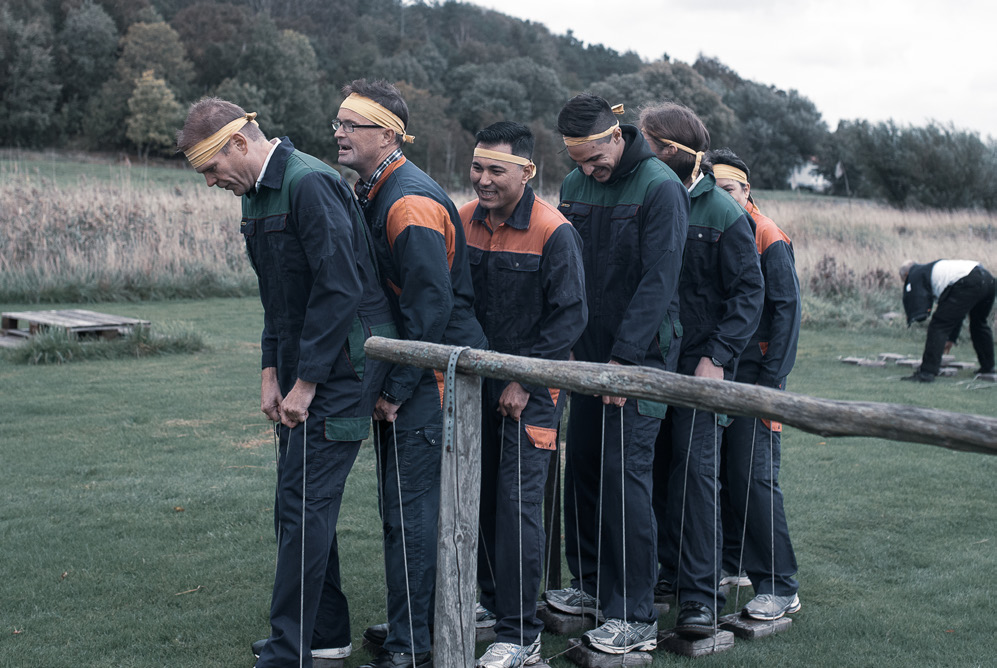 Team-building event Fånarna på farmen, 2018