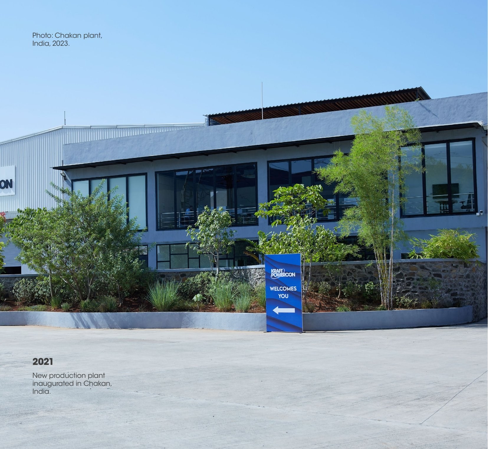 Chakan plant, India, 2023