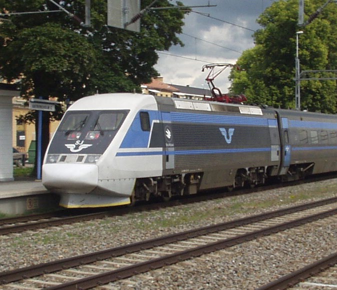 KRAFT rail-vehicle rectifier / converter — VARNING LIVSFARA, for X2 / WL sleeping cars